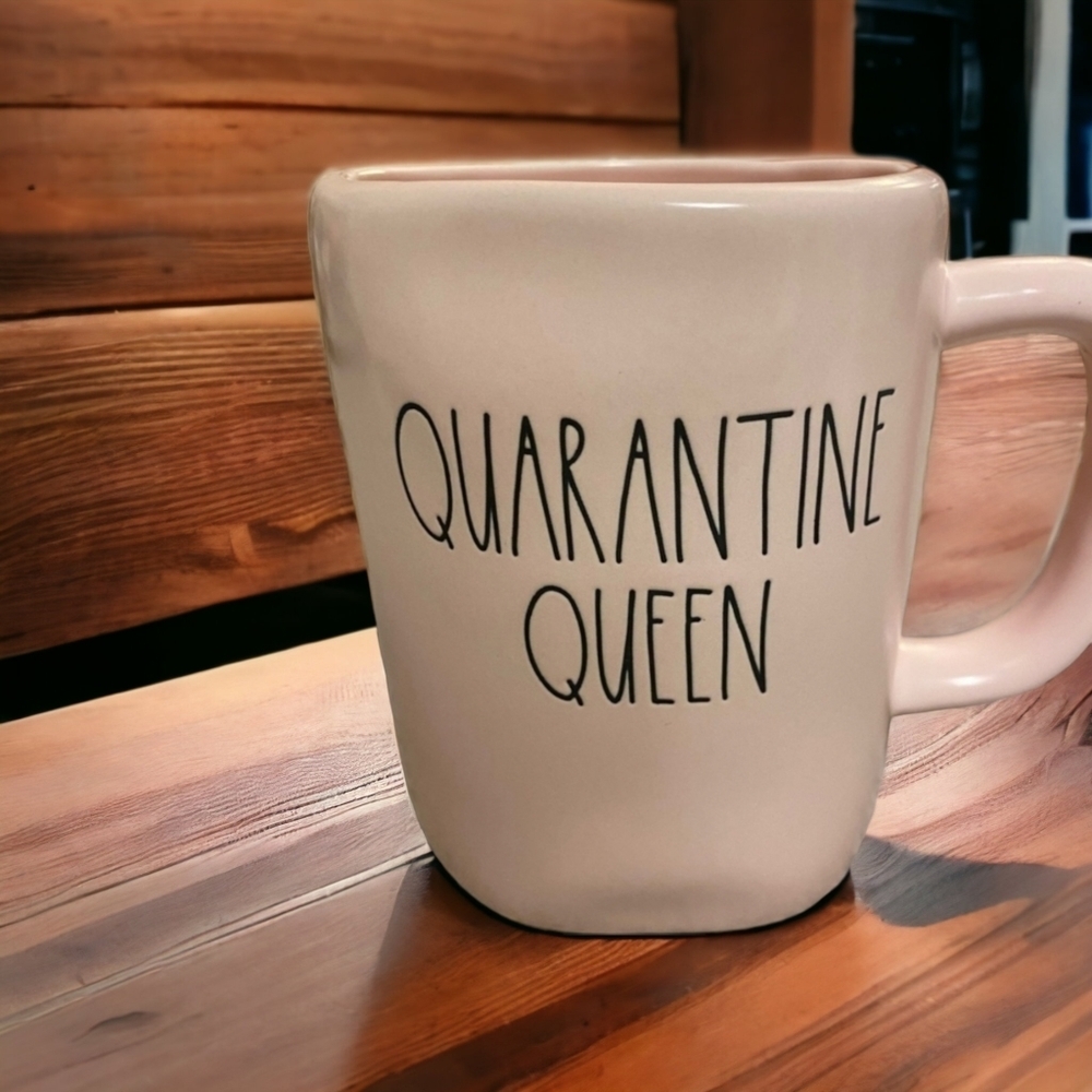 RAE DUNN Quarantine  Queen mug
